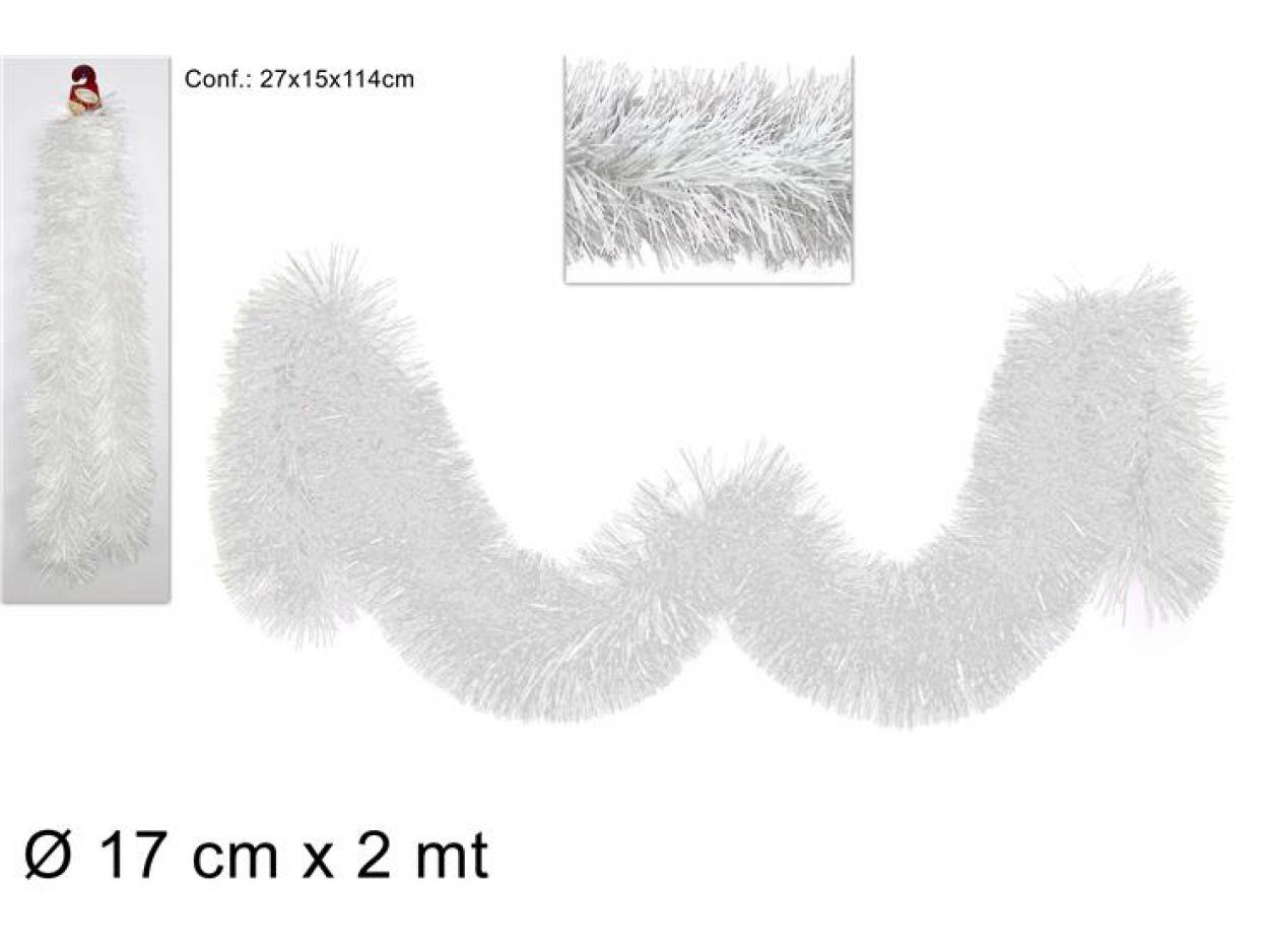 FILO ADDOBBO BIANCO 17cmx2MT 319167 40649