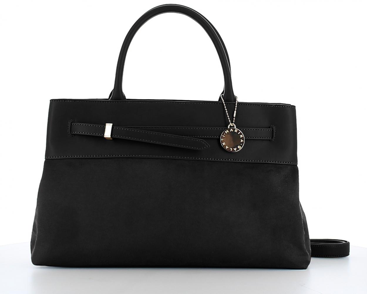 MB0640HG3 BORSA A SPALLA MG BLACK 38x22x12cm 40627