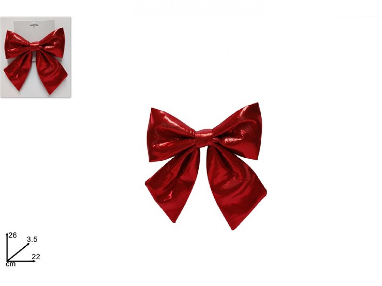 FIOCCO METALIZZATO ROSSO 22cm 206806 40649
