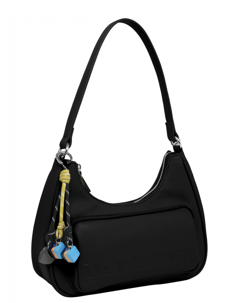 62108/NAJD3 NE SOTTOBRACCIO NERO 22x14x7.5cm 41233