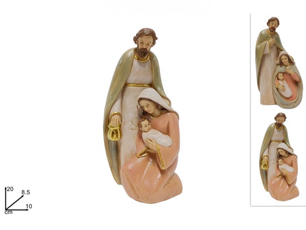NATIVITA' 20cm EFFETTO LEGNO 254692 40649