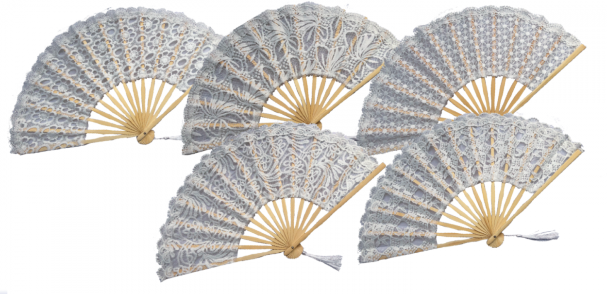 VENTAGLI PIZZO1BIANCO 40043
