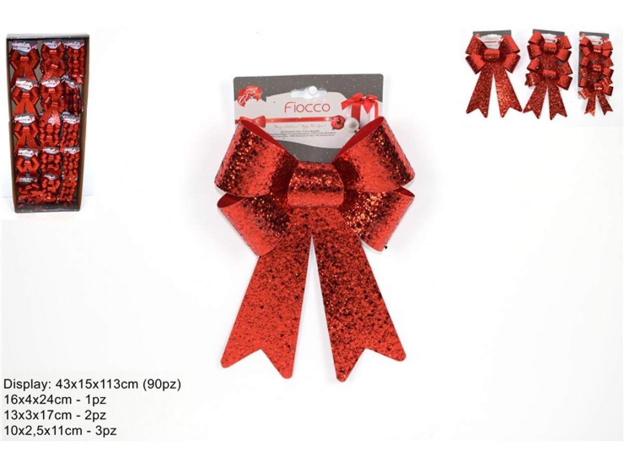 FIOCCHI GLITTER CON PAILLETTES ROSSO 796364 40649