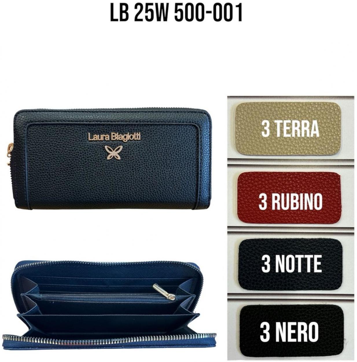 PORTAFOGLI LAURA BIAGIOTTI 25W D. PU 500001 41188