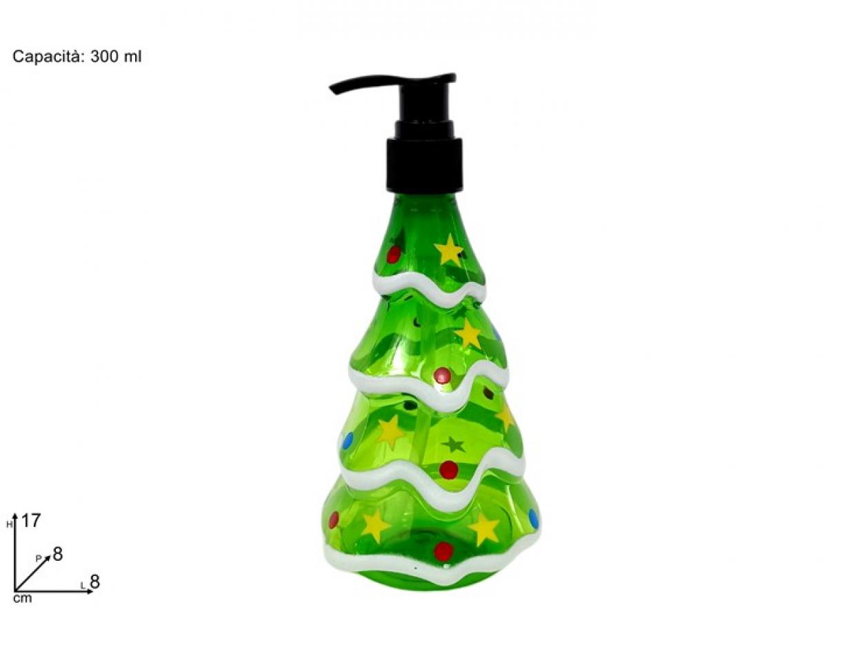 SAPONE BAGNO 300ml IN DOSASAPONE ALBERO DI NATALE 392271 40649
