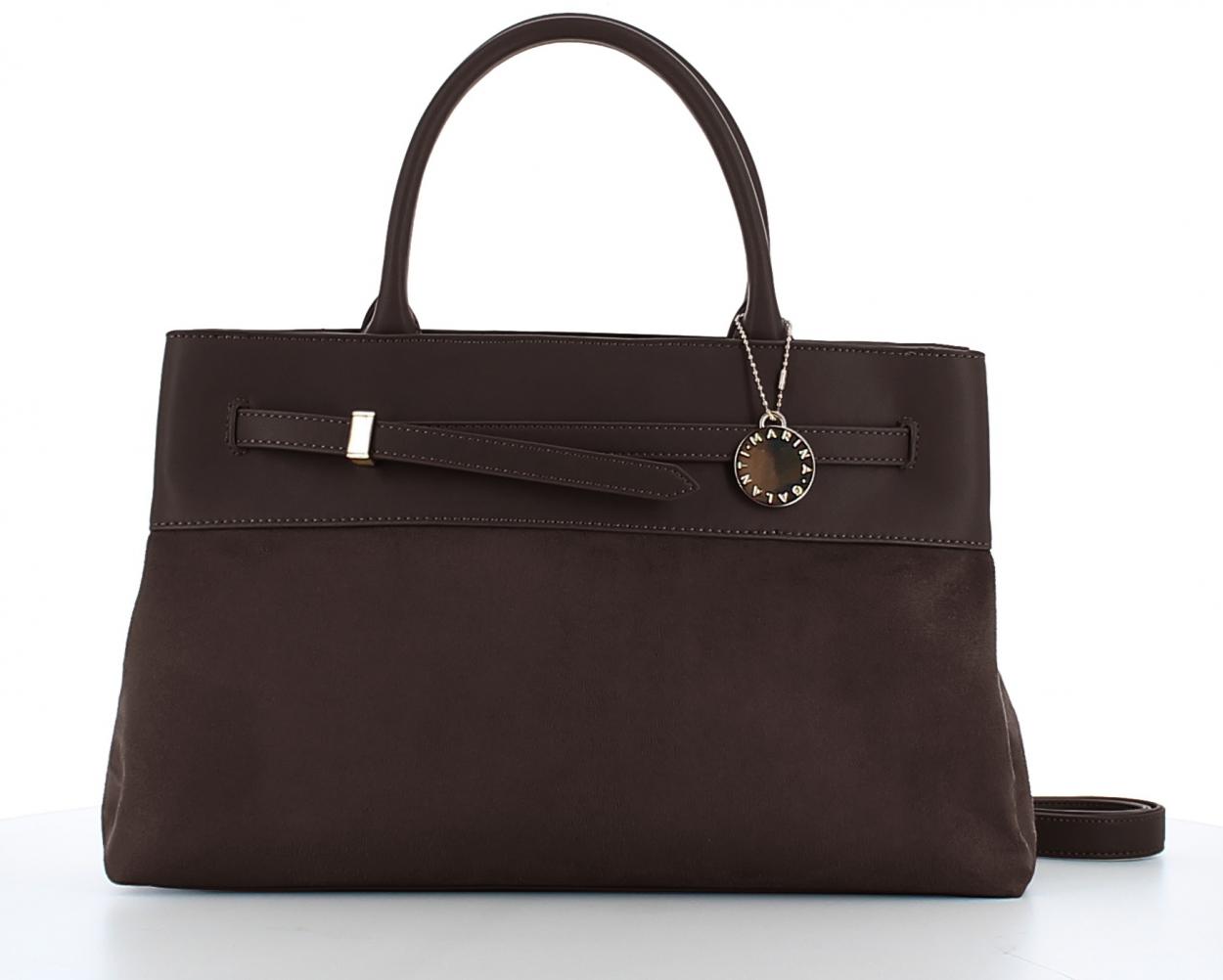 MB0640HG3 BORSA A SPALLA MG DK.BROWN 38x22x12cm 40627