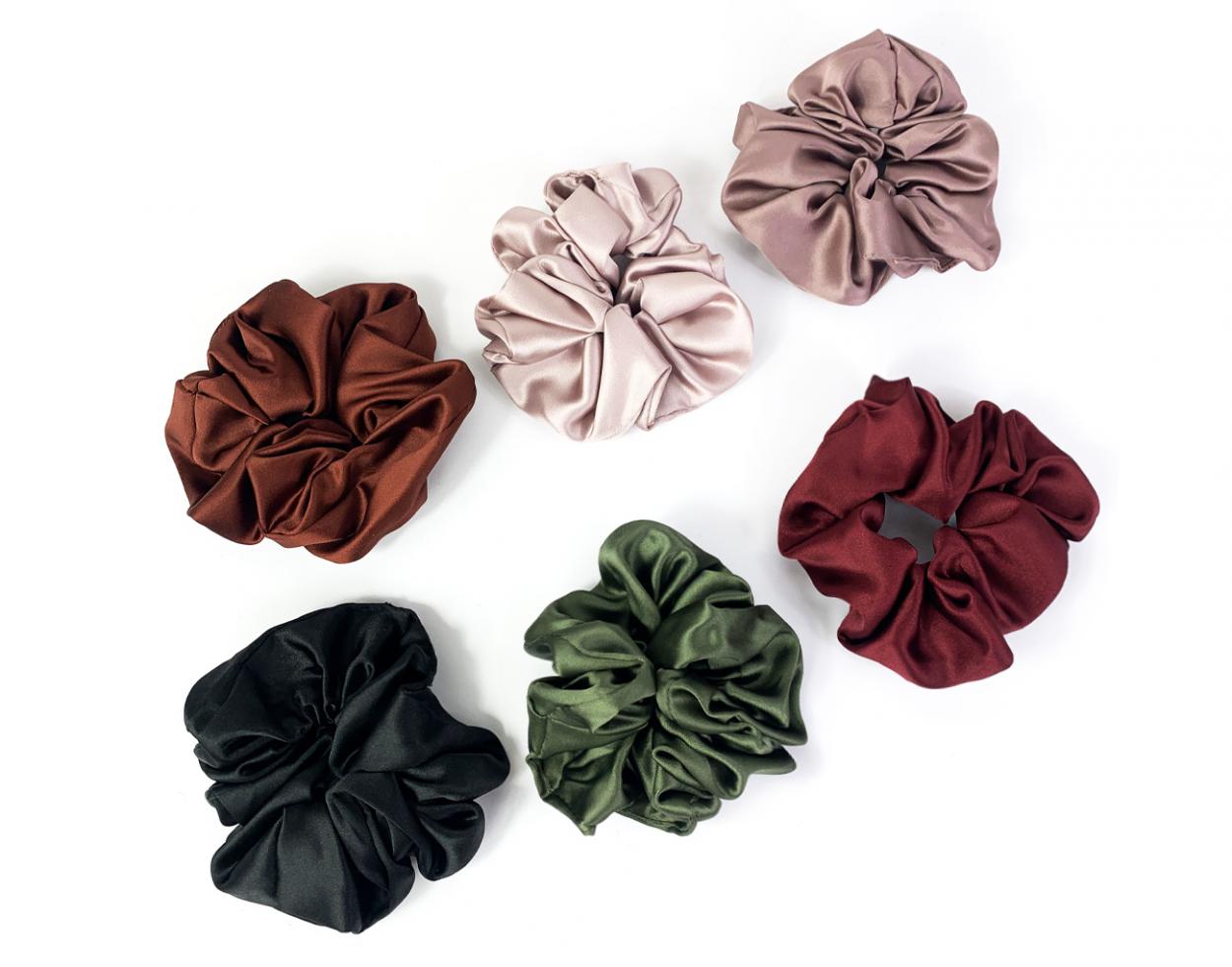 FC34332 SCRUNCHIES LUXURY SATIN 41414