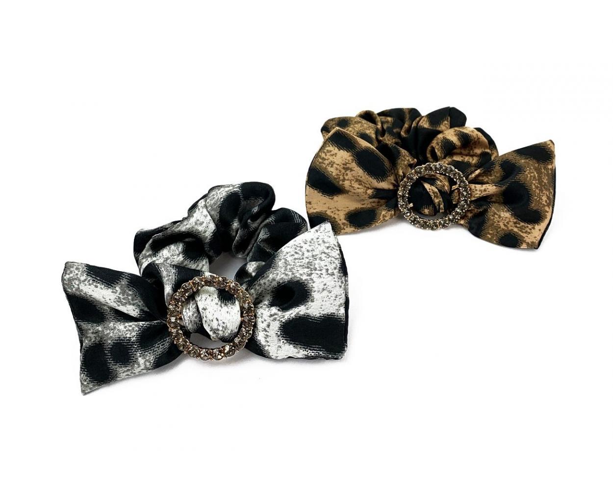 FC34056 FERMACODA ANIMALIER CON FIOCCO E FIBIA 41414