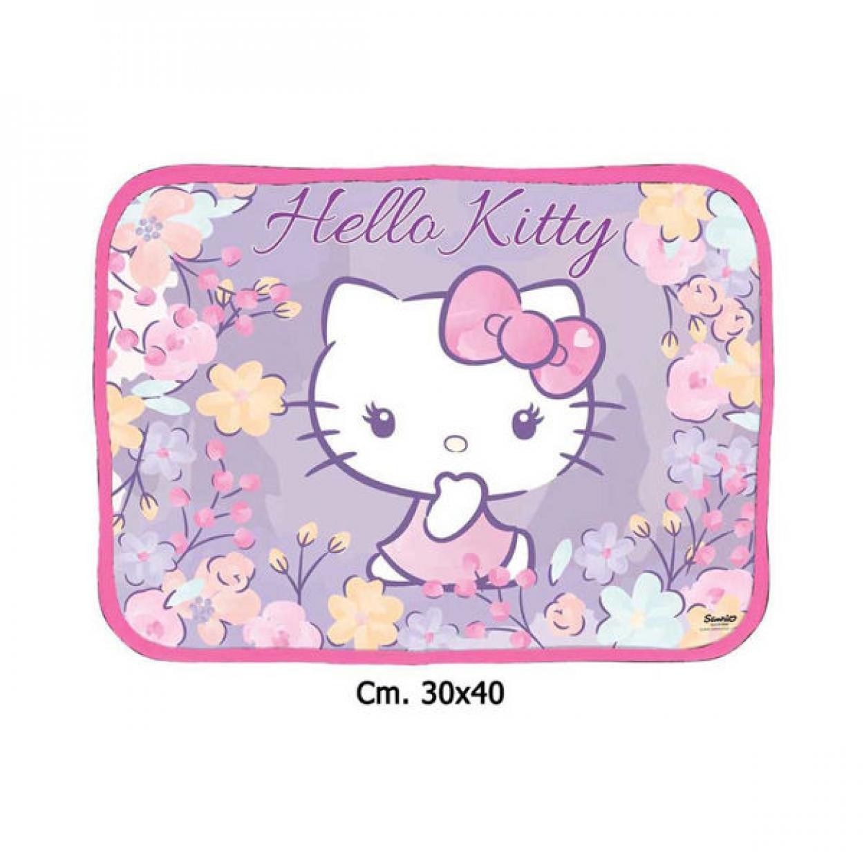 TV21HK HELLO KITTY TOVAGLIETTA RIPIEGABILE IMPERMEABILE 41401