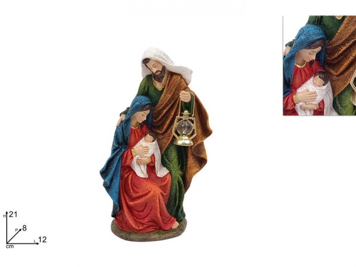 NATIVITA' 21cm CON LANTERNA 349558 40649