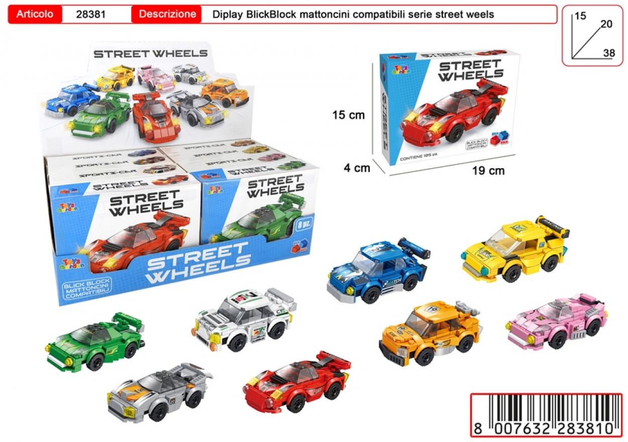BLIC BLOCK RACING CARS 28381 41452
