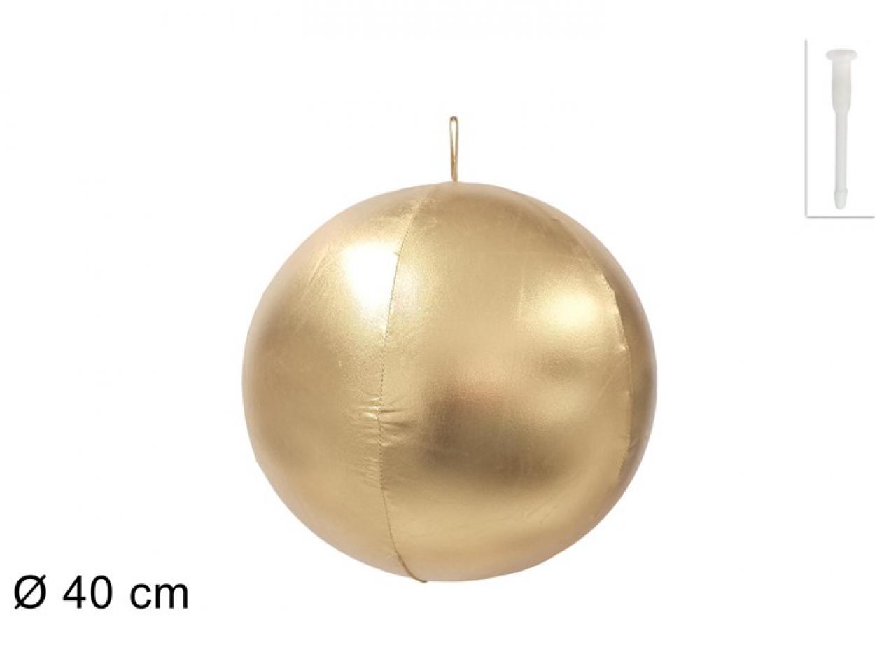 PALLA GONFIABILE ORO DIAM. 40cm 336985 40649