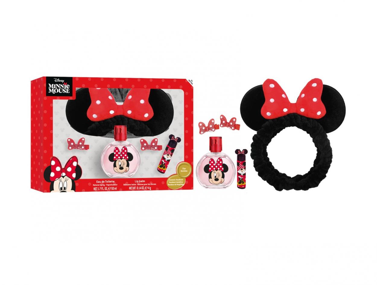 AIR VAL 9575 SET MINNIE EDT 50M VAPO + HAIRBAND + LIP + HAIR CLIPS 55865