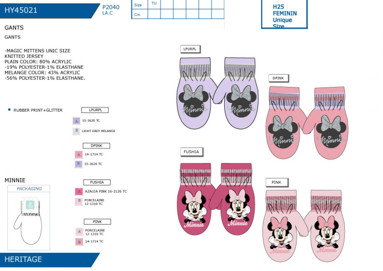 HY45021 GANTS F 40892