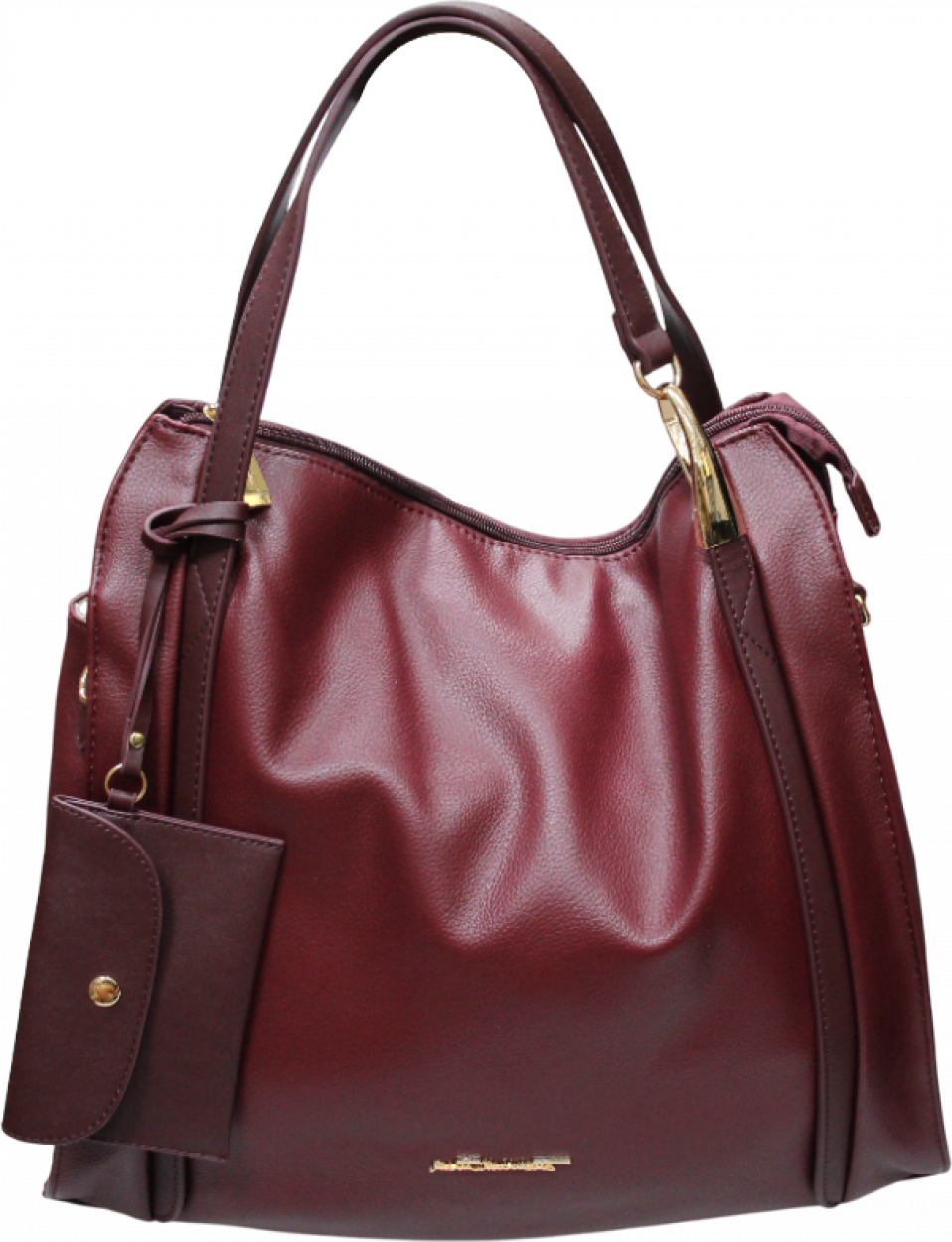RB0034SG3 BORSA A SPALLA MM WINE 39x29x12cm 40627