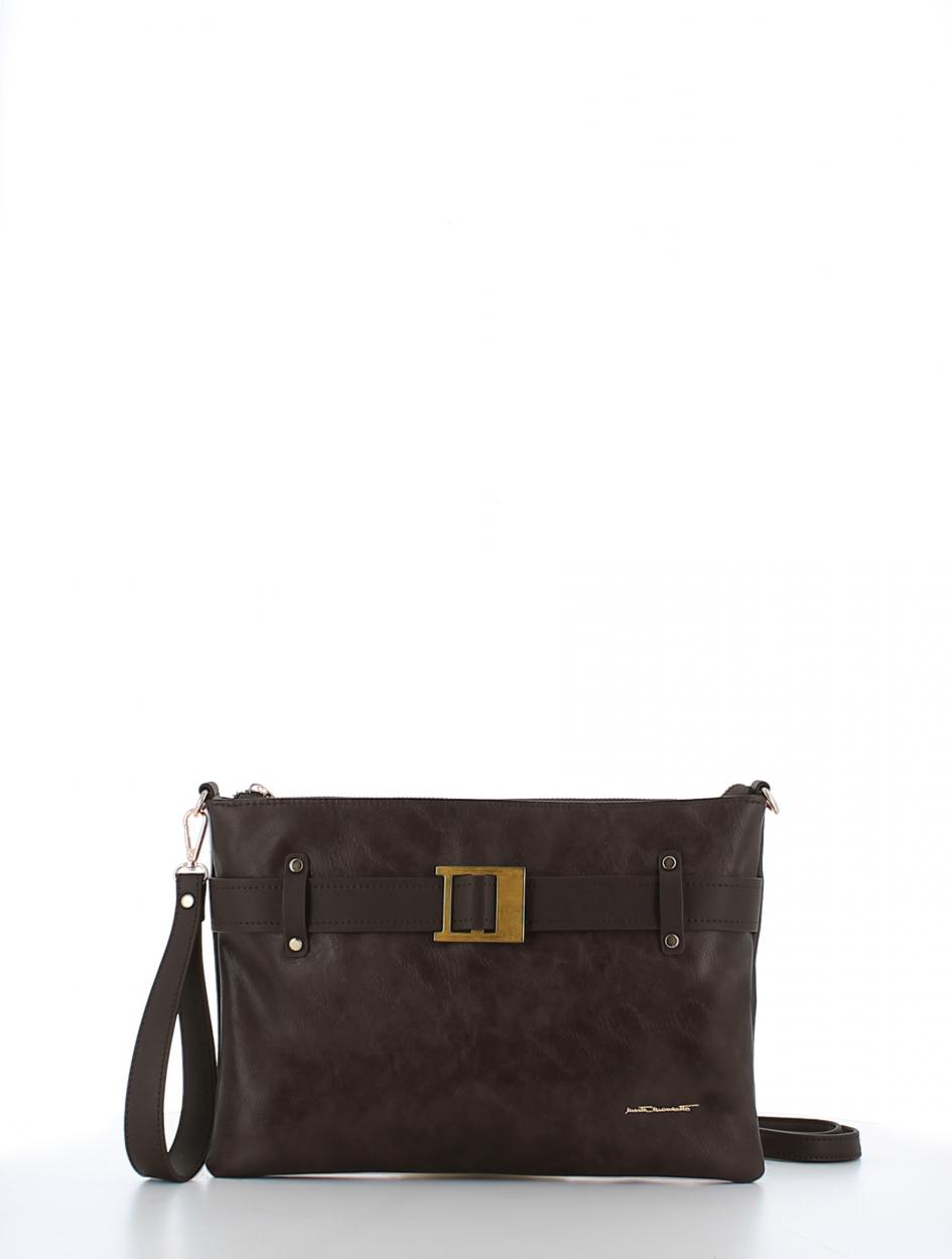 RB0038CH2 POCHETTE MM DK.BROWN 31x21cm 40627
