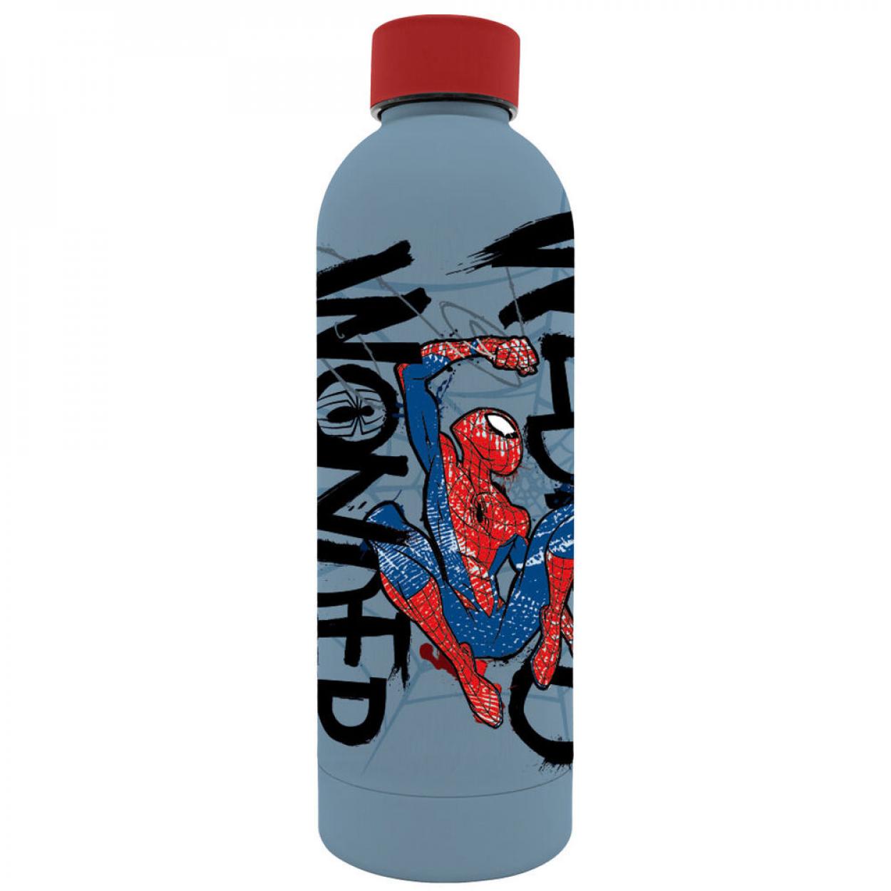 CANTIMPLORA IMPRESION 3D ACERO INOXIDABLE 500ml SPIDERMAN 843372 40809