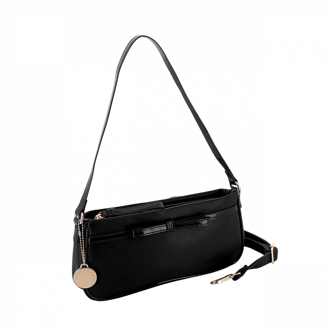 MB0654EW1 SACCA EAST-WEST MG BLACK 28x13x5cm 40627