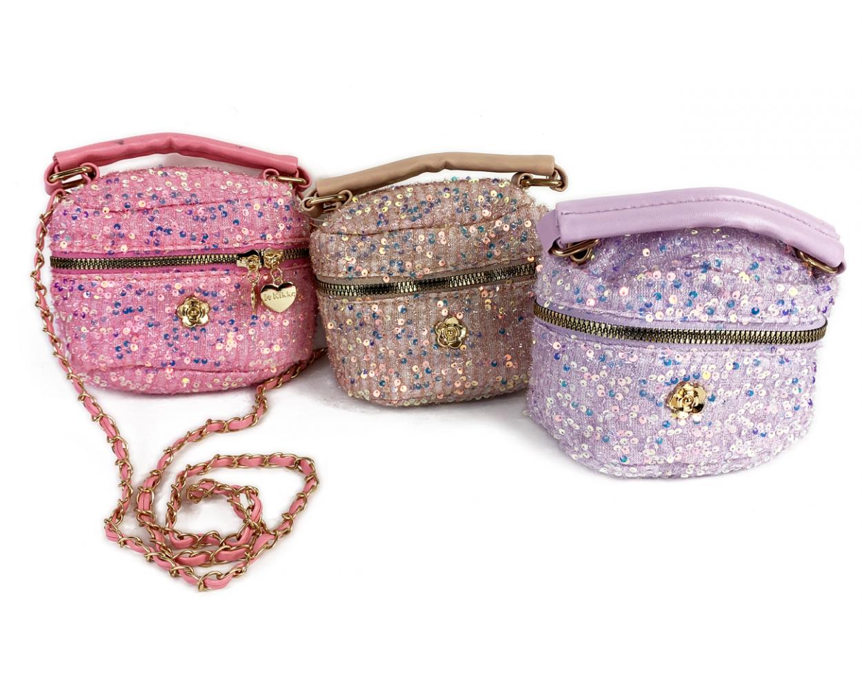BK10123 BORSETTA BIMBA LE KIKKE PRETTY PAILLETTE 41414