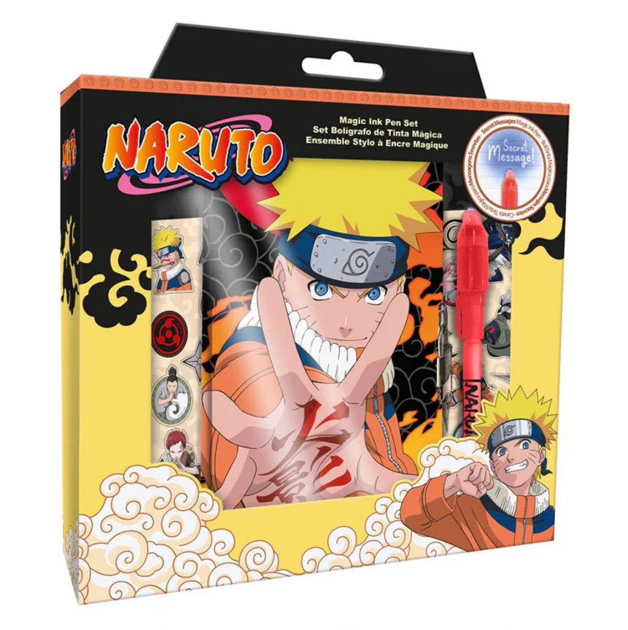 NA00011 DIARIO CON BOLIGRAFO MAGICO NARUTO 40809