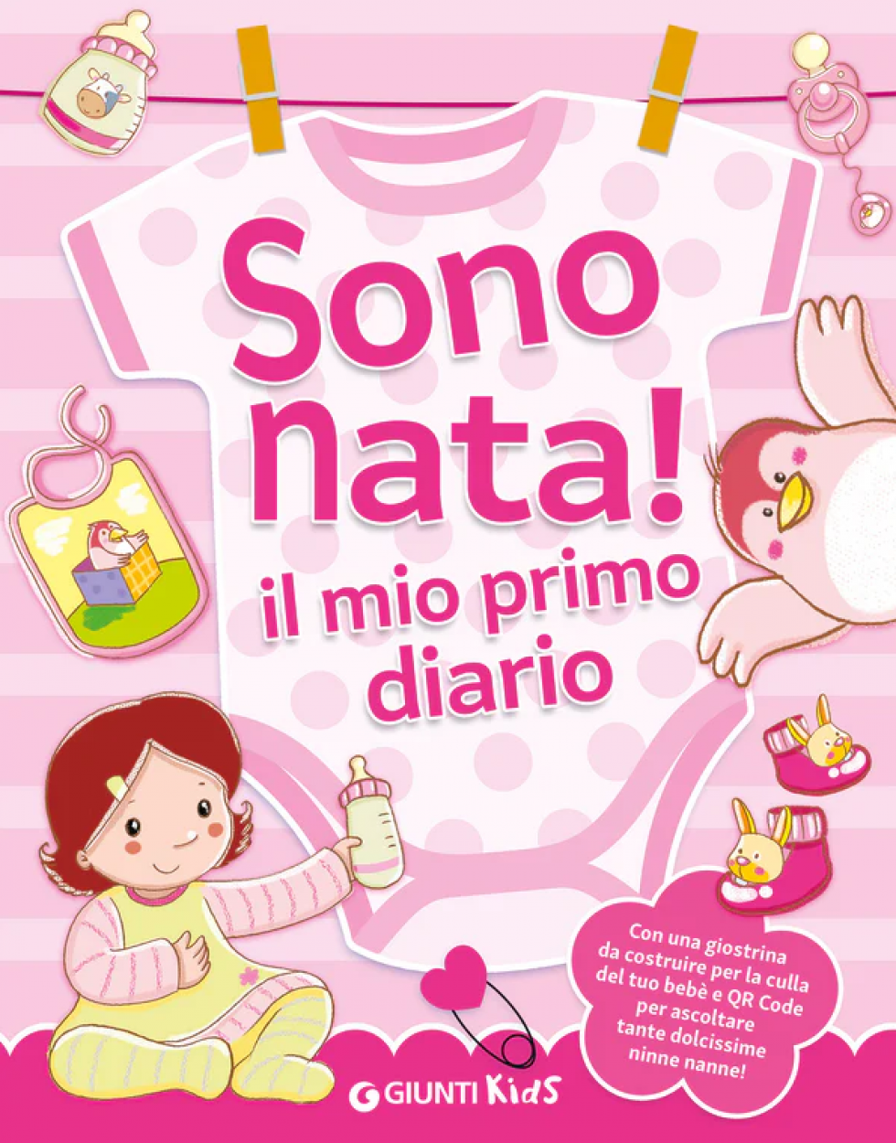 SONO NATA MIO DIARIO 25 NINNE NANNE QRC 56682A 41104