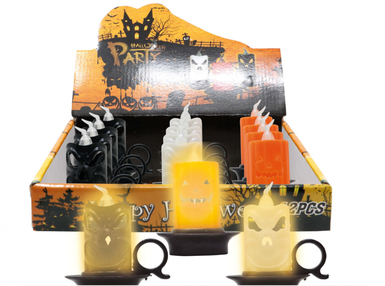 CANDELA CON LUCE 7x8cm 24355 52833