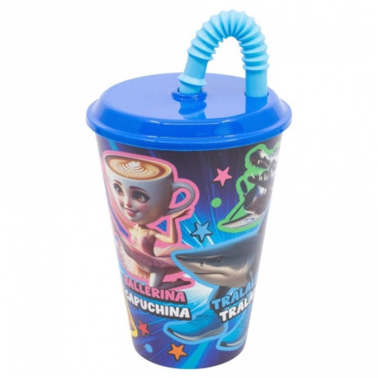 ST20430 BRAINROT BICCHIERE PLASTICA CON CANNUCCIA 41401