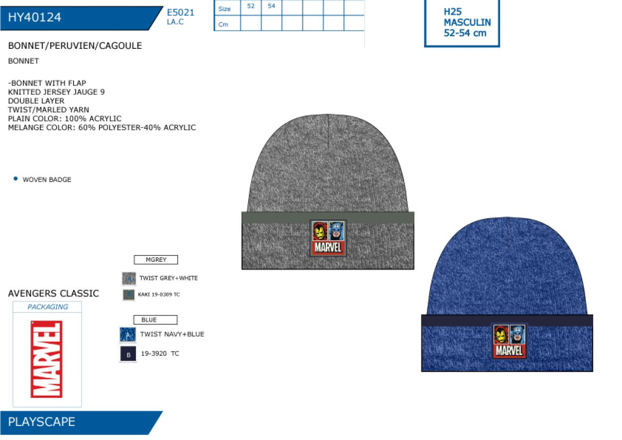 HY40124 BONNET M 40892