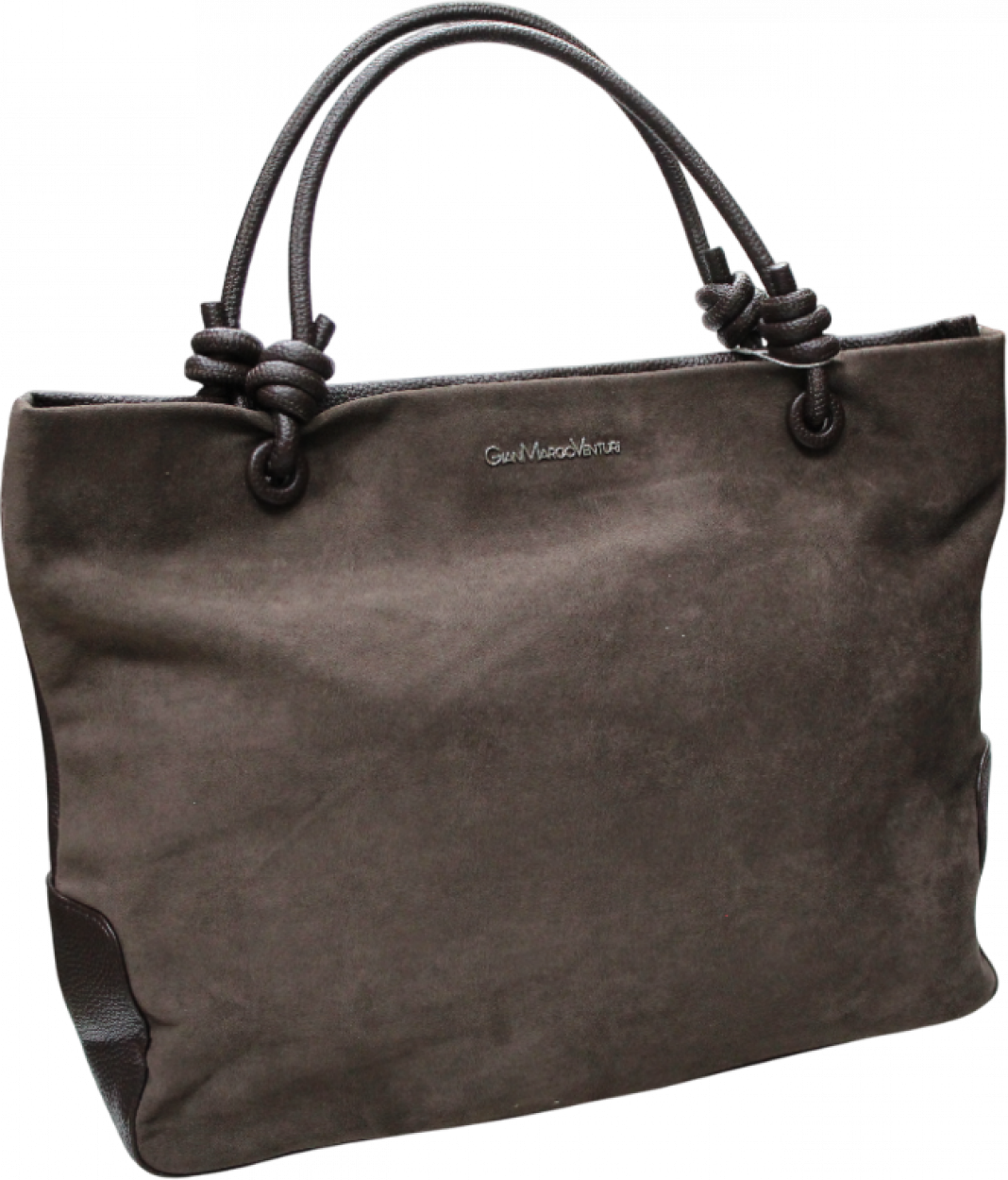 GB0196SG3 BORSA A SPALLA GMV DK.BROWN 42x30x11cm 40627