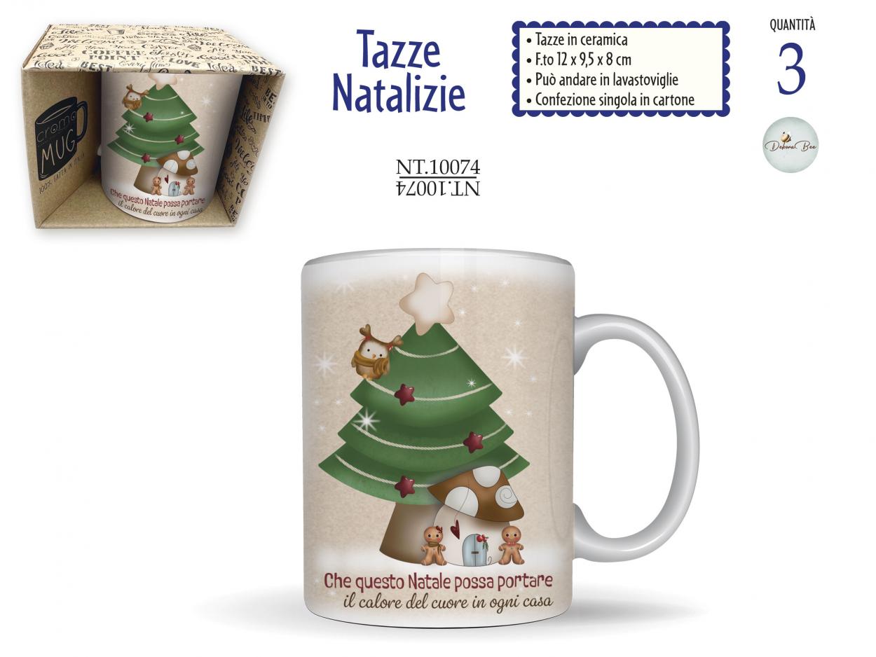 NT10074 TAZZA NATALE DEBORA BEE 40631