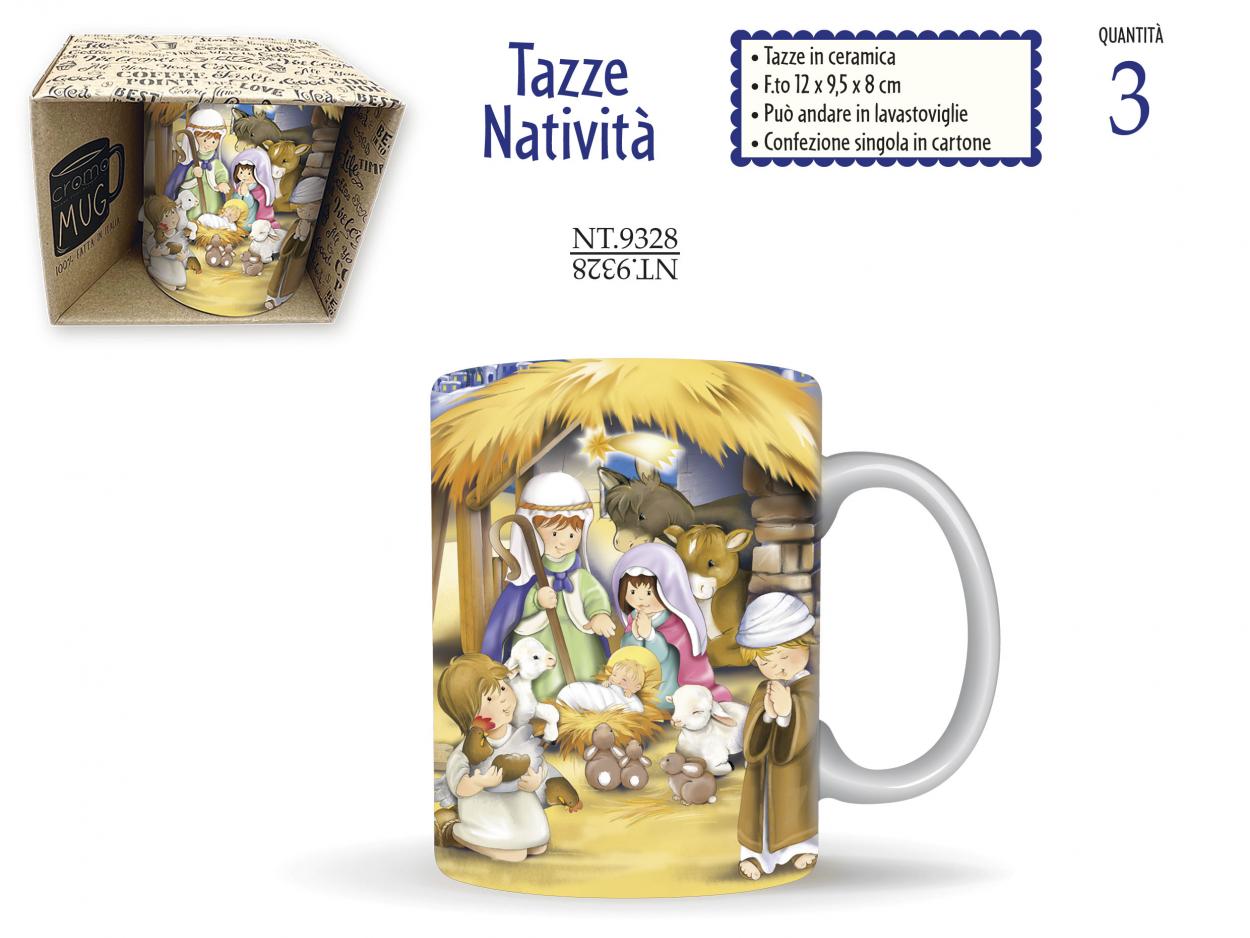 NT9328 TAZZA NATIVITA' 40631
