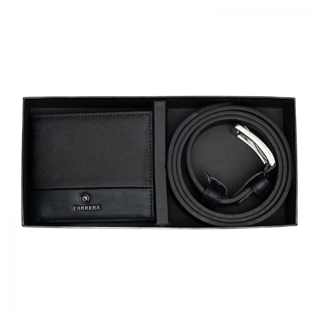 CAP04MGB2403 TRIFOLD CON PORTA DOCUMENTI E CINTURA BLACK 53160