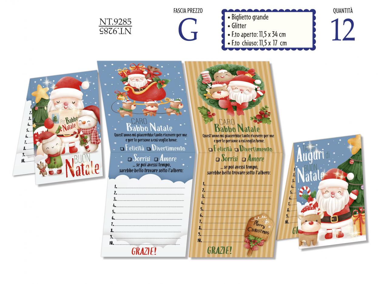 NT9285 LETTERINA NATALE 40631