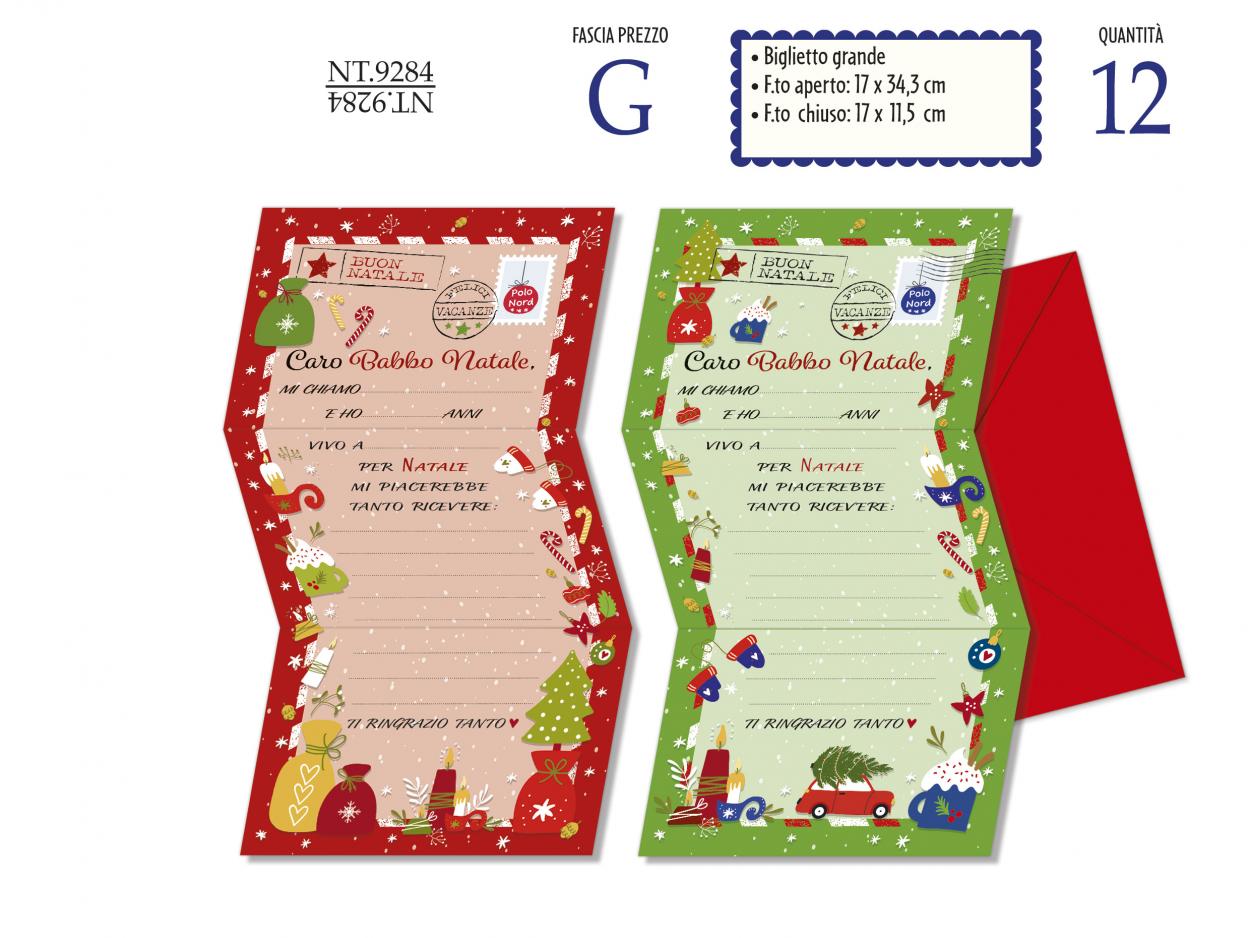 NT9284 LETTERINA NATALE 40631