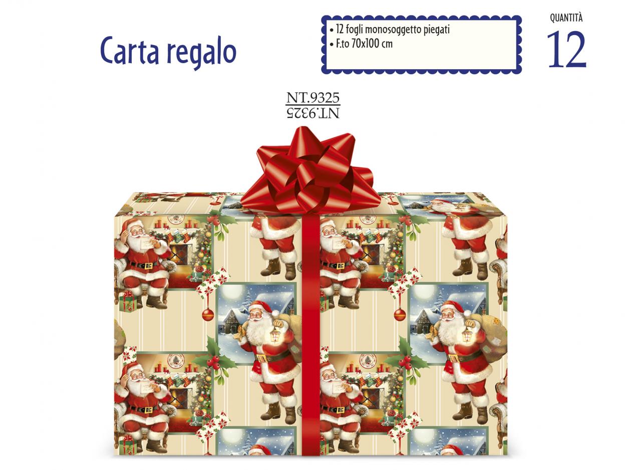 NT9325 CARTA REGALO NATALE 40631