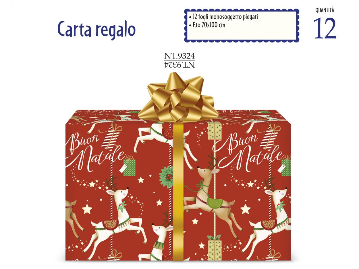 NT9324 CARTA REGALO NATALE 40631