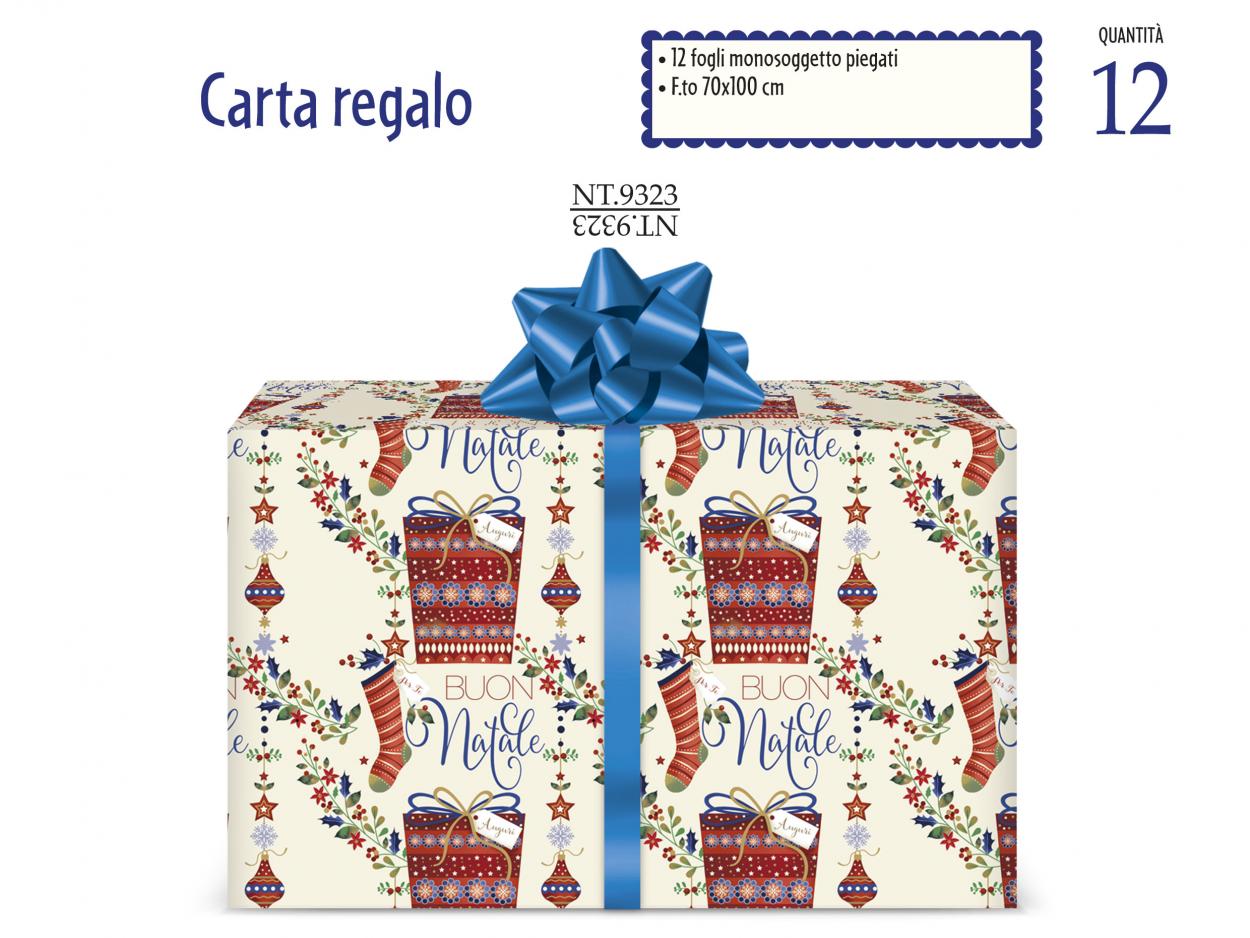 NT9323 CARTA REGALO NATALE 40631
