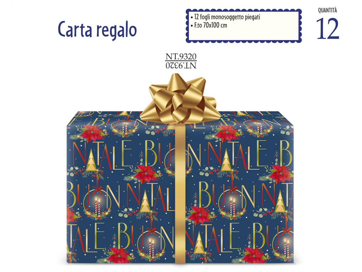 NT9320 CARTA REGALO NATALE 40631