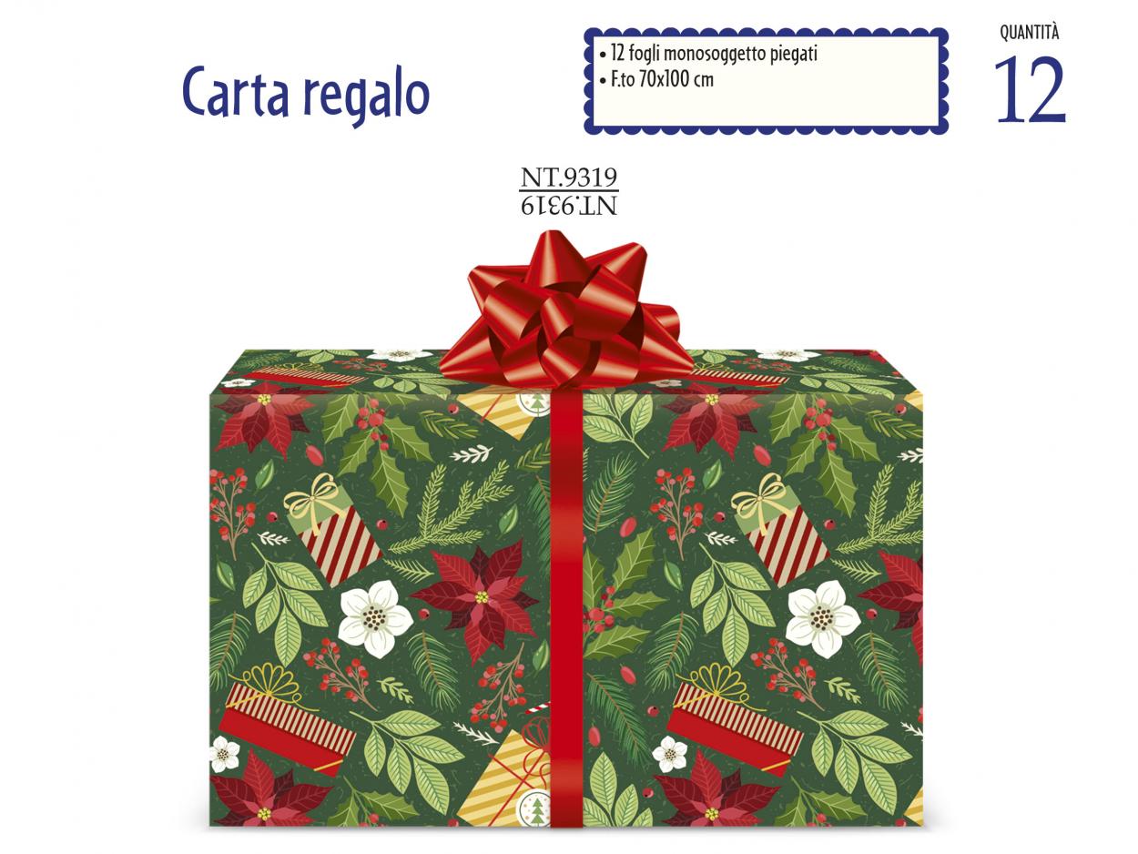 NT9319 CARTA REGALO NATALE 40631