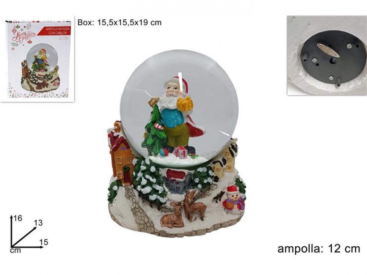 AMPOLLA CARILLON BABBO NATALE 188299 40649
