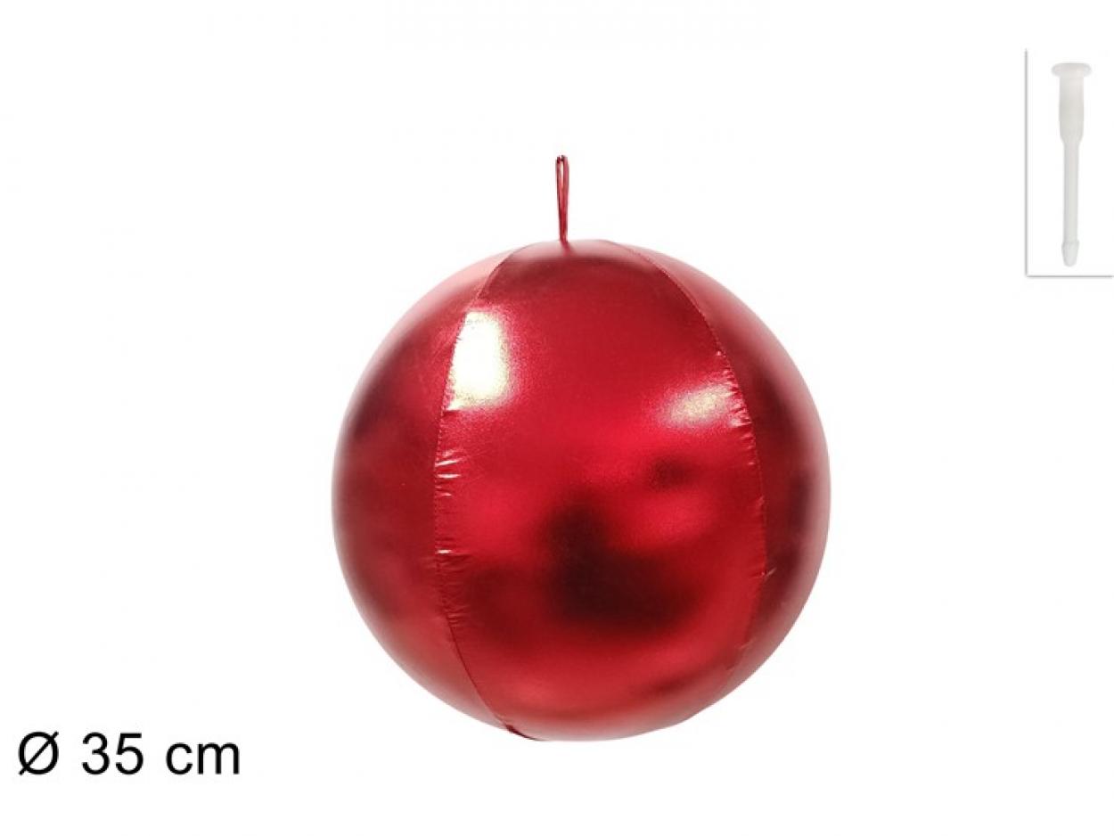 PALLA GONFIABILE ROSSO DIAM. 35cm 336930 40649