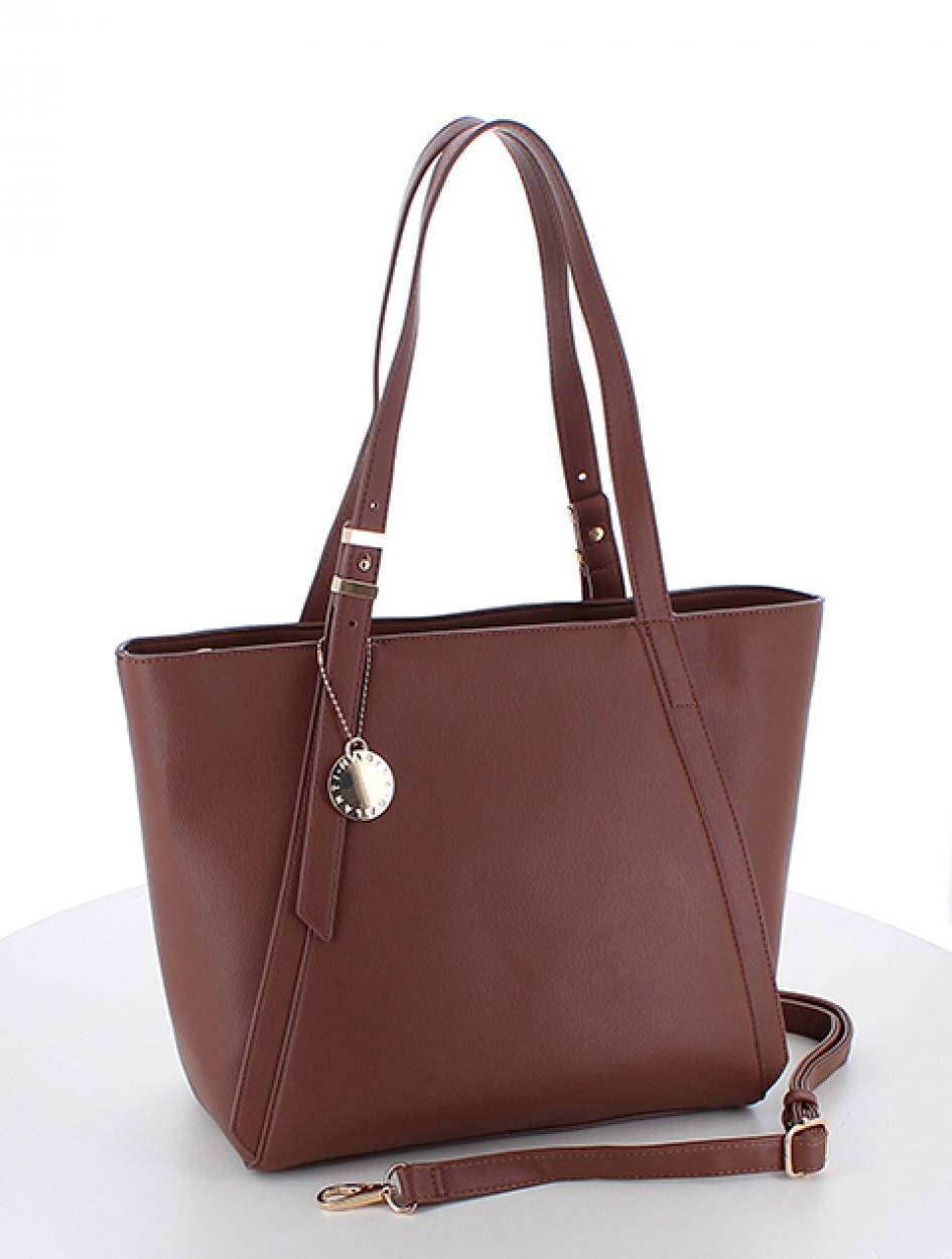 MB0653SG2 BORSA A SPALLA MG CUOIO 40x27x12cm 40627