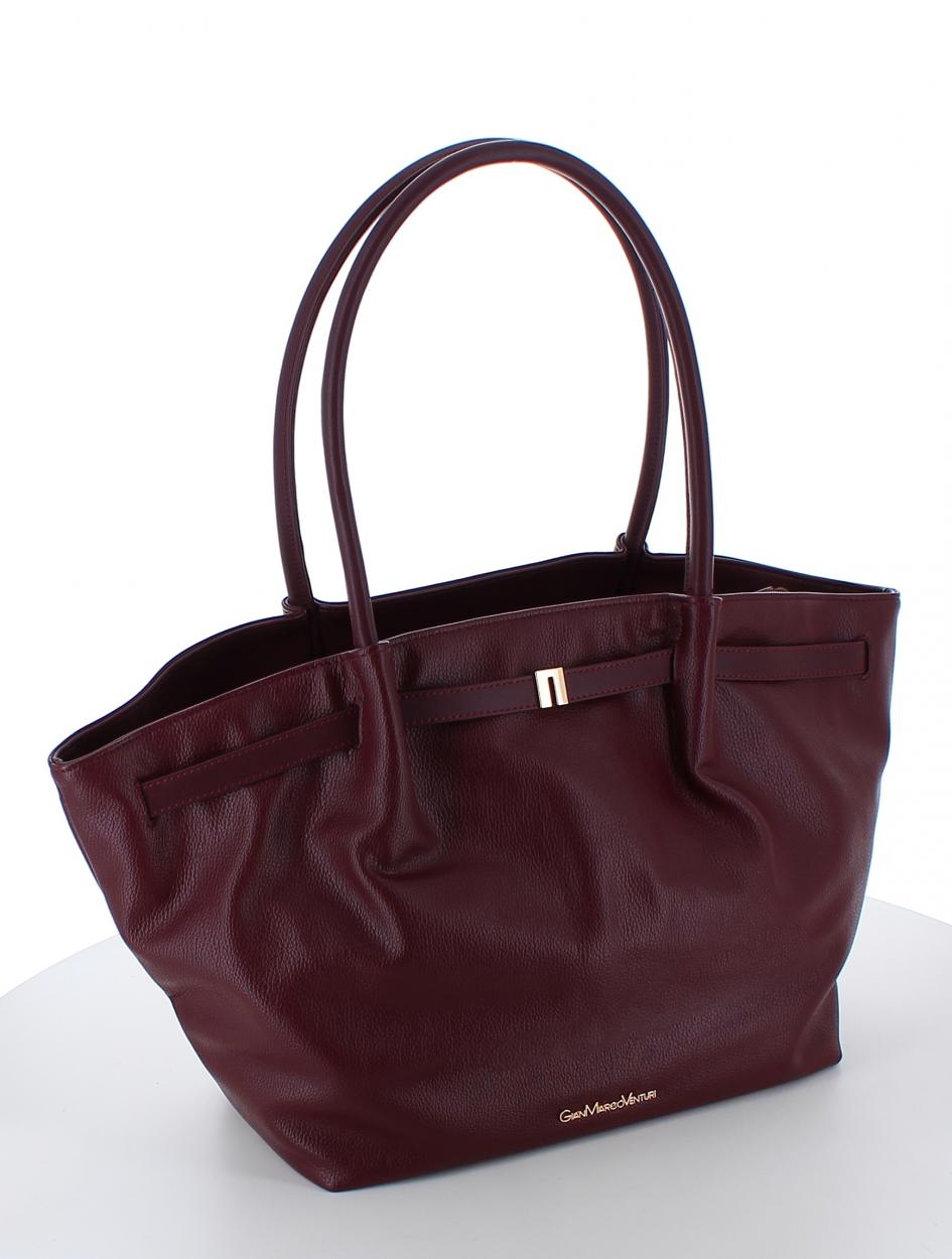 GB0199SG3 BORSA A SPALLA GMV BORDEAUX 50x28x18cm 40627