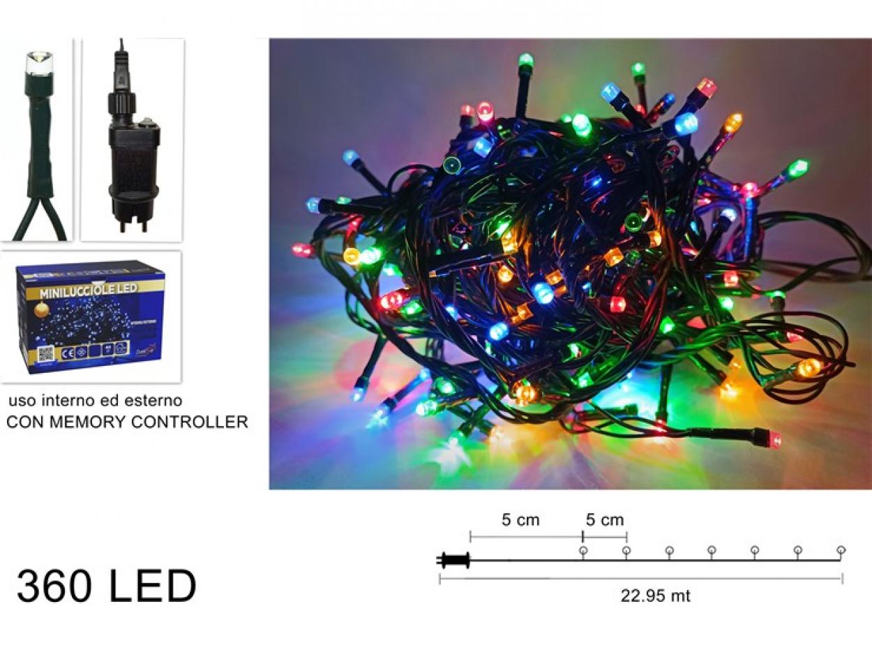 MINILUCCIOLE 360LED IN SCATOLA 524684 40649