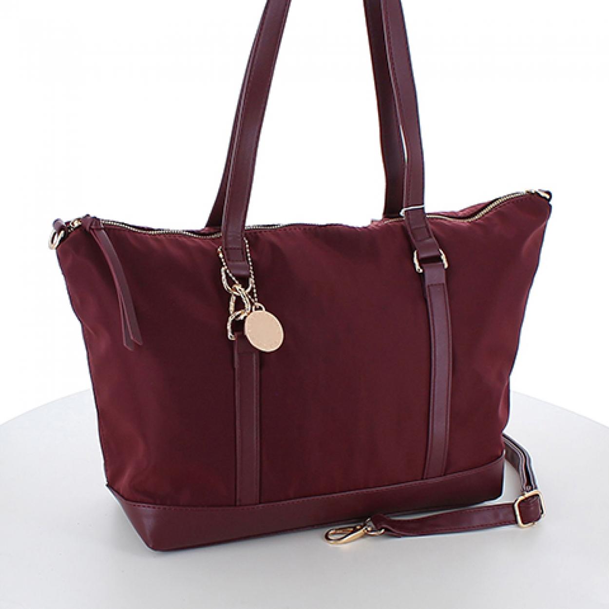 MB0642SG3 BORSA A SPALLA MG BORDEAUX 45x27x14cm 40627