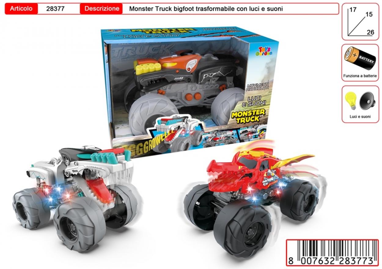 MONSTER CARS A FRIZIONE 28377 41452
