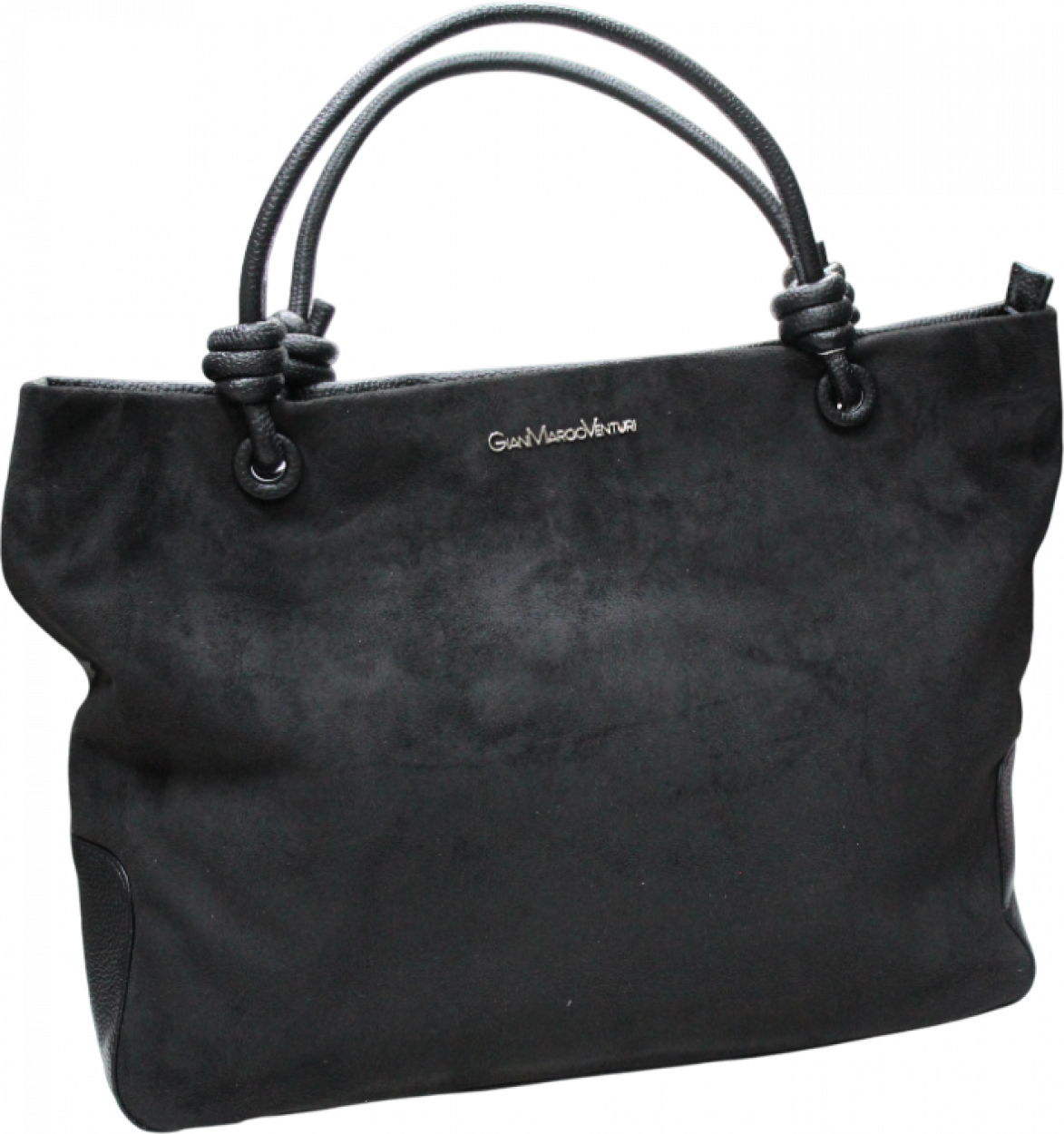 GB0196SG3 BORSA A SPALLA GMV BLACK 42x30x11cm 40627