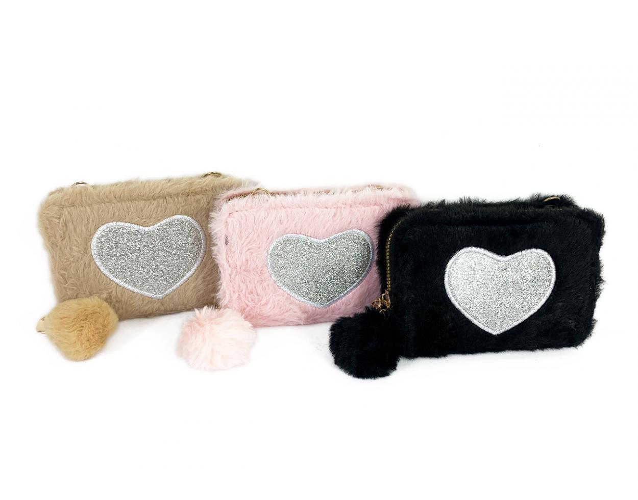 BK10136 PORTAFOGLIO BIMBA LE KIKKE FURRY LOVE 13x9x2cm 41414