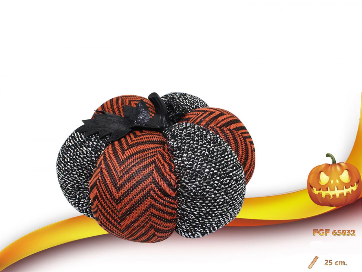 ZUCCA IN TESSUTO DECORATIVA BICOLORE 065832 52548