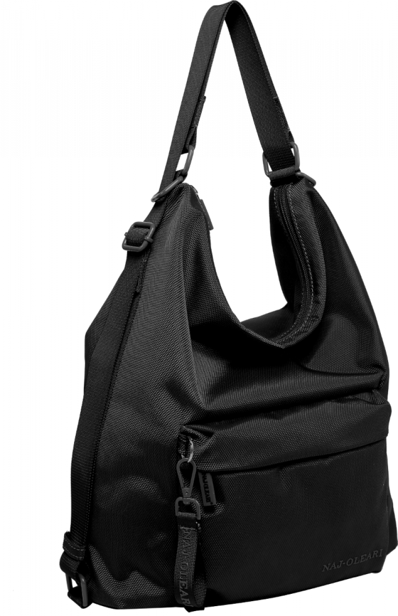 62112/COMFY NE SACCA/ZAINO NERO 37x32cm 41233